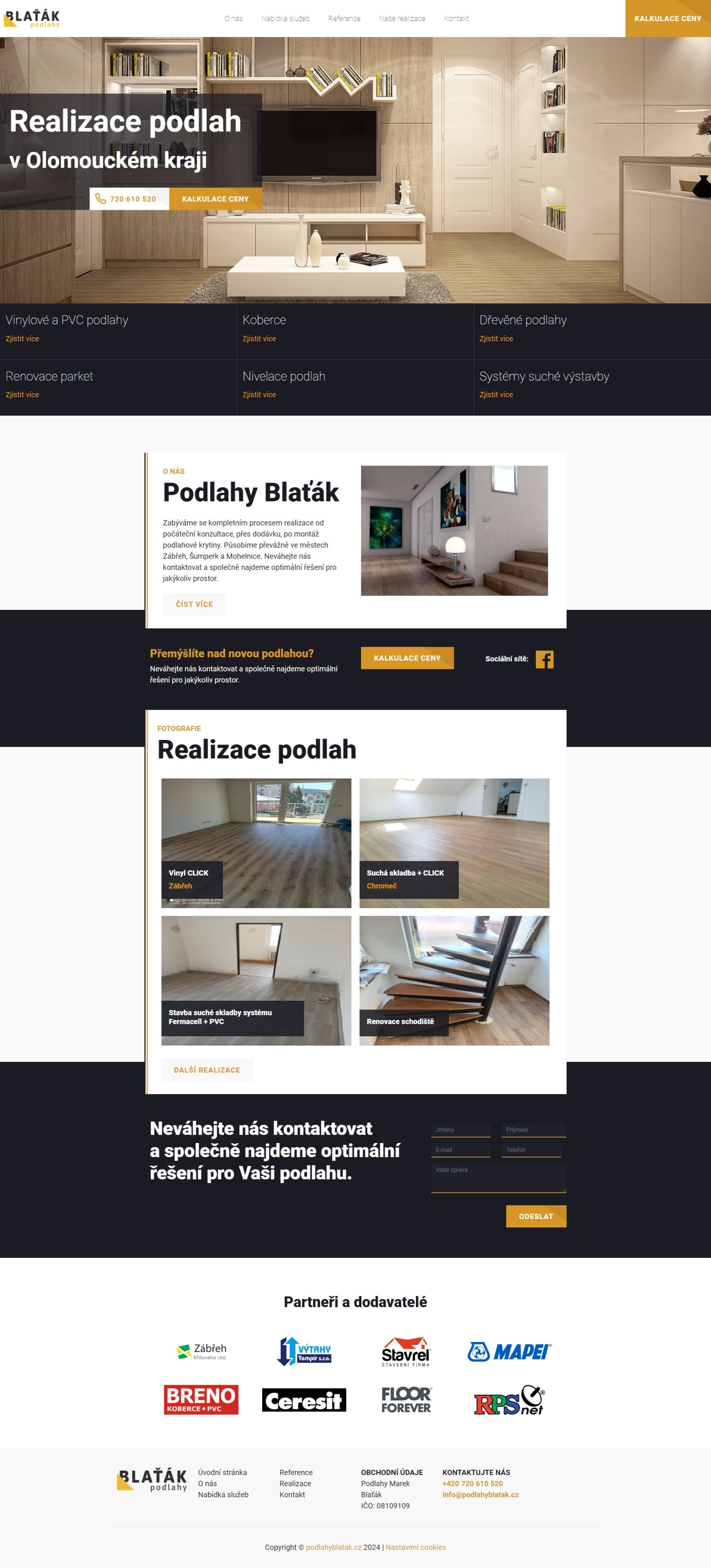 Podlahy Marek Blaťák