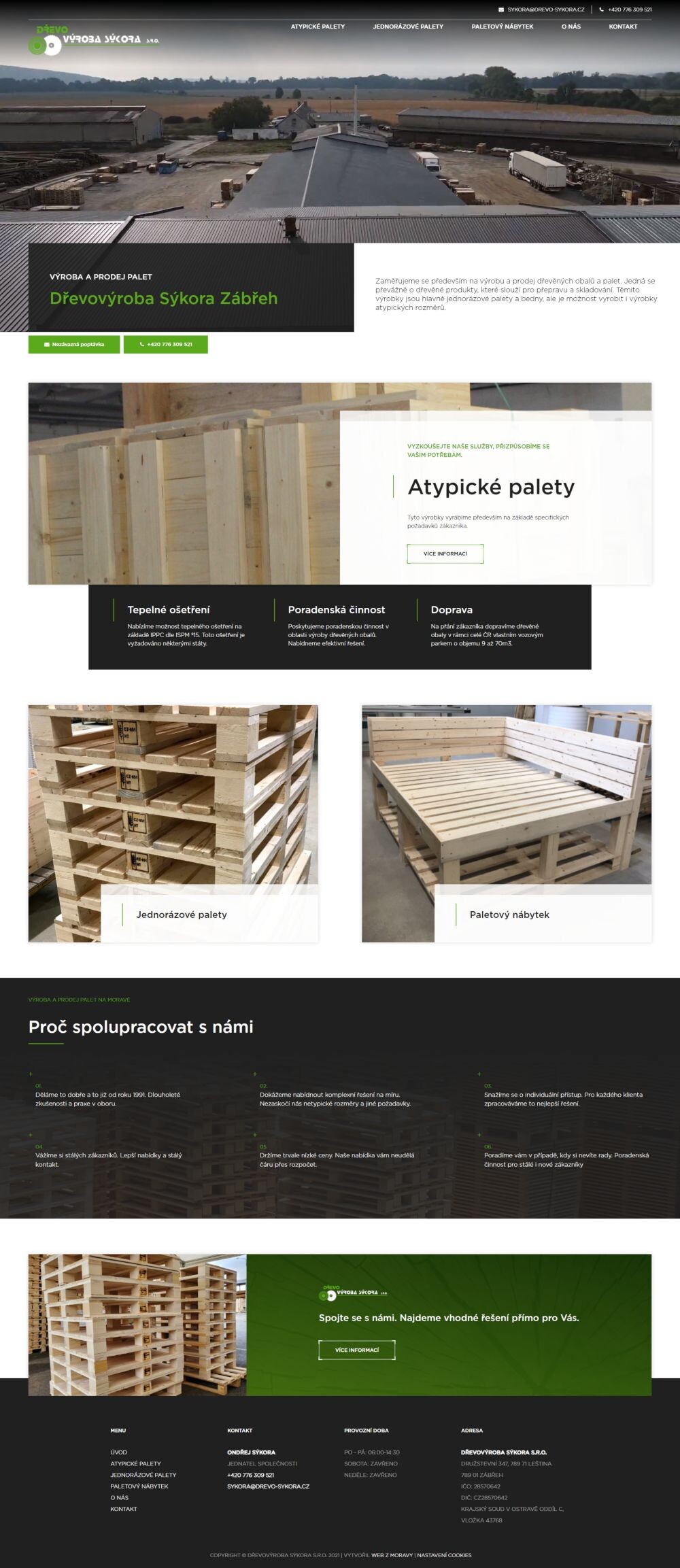 DŘEVOVÝROBA SÝKORA S.R.O.